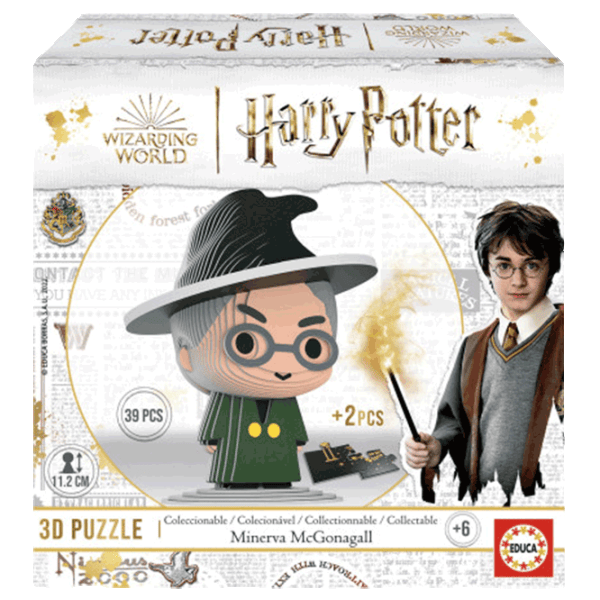 Puzzle Educa Minerva Mcgonagall 6+/ Количество деталей: 39 photo 1