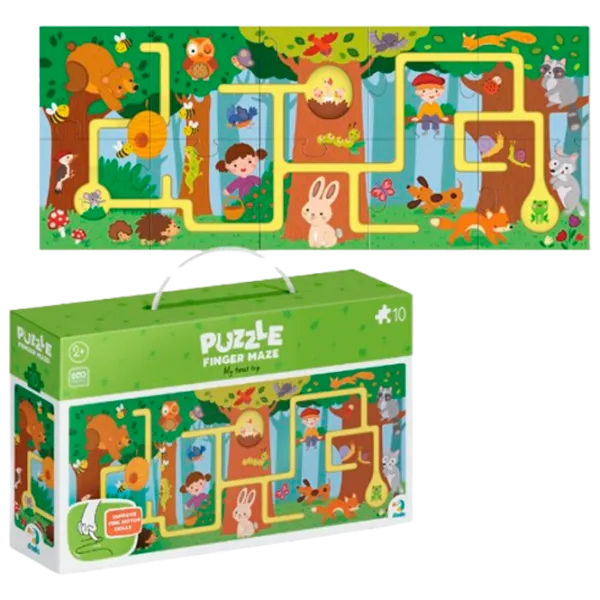 Puzzle DoDo Călătoria mea 2+/ Numărul de piese: 10 photo 1