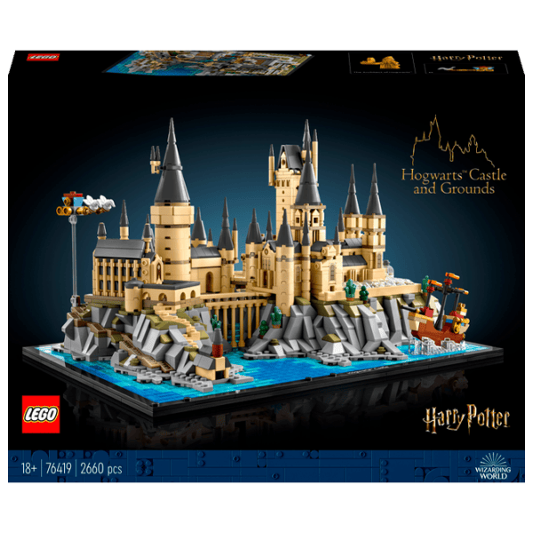 Конструктор LEGO Hogwarts Castle and Grounds Классический/ Бежевый photo 1