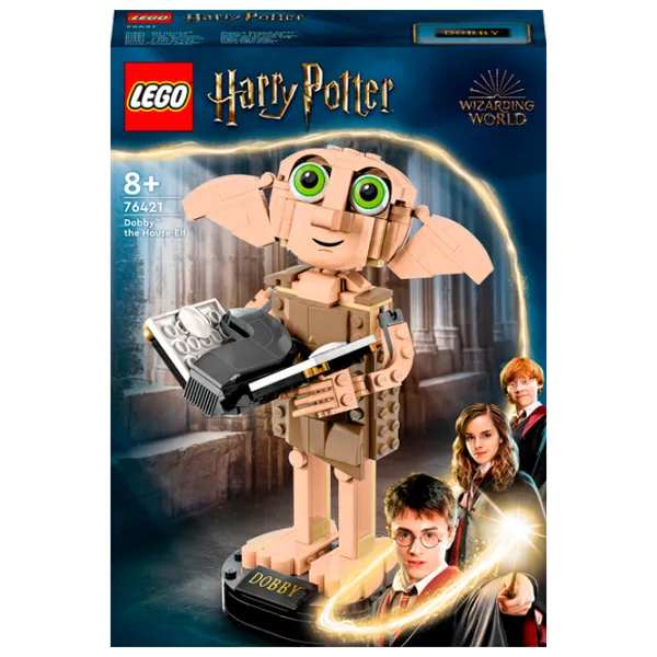 Конструктор LEGO Dobby the house Elf Персонаж из фильма/ Бежевый photo 1