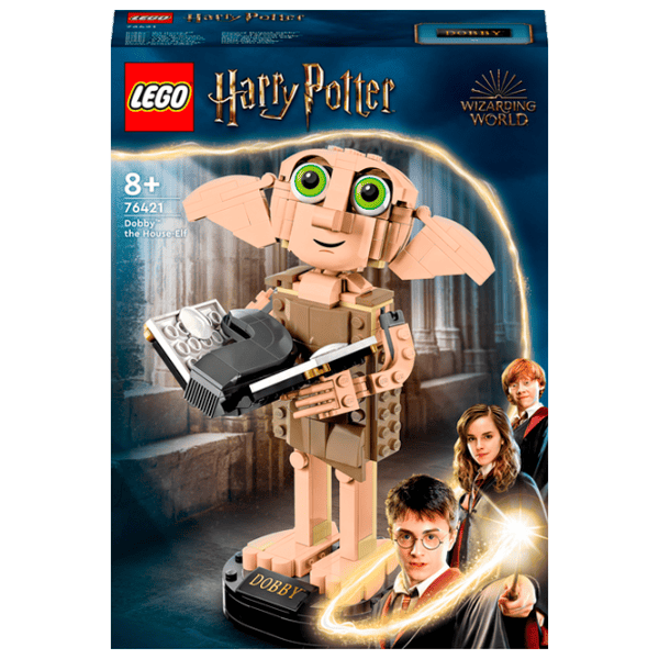 Конструктор LEGO Dobby the house Elf Персонаж из фильма/ Бежевый photo 1