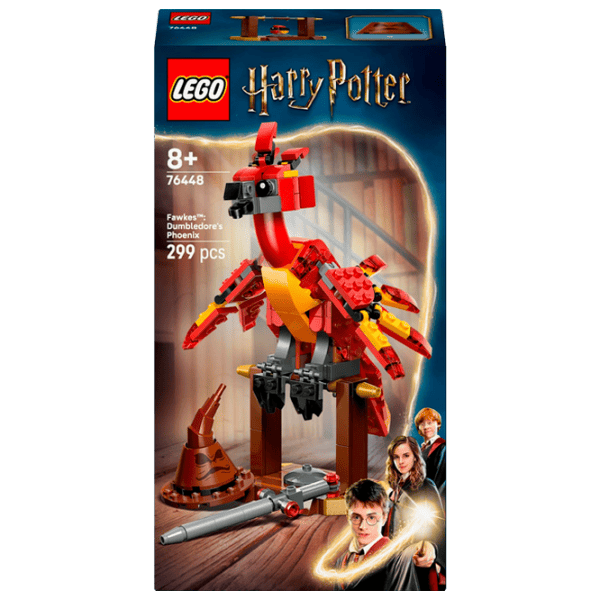 Конструктор LEGO Fawkes: Dumbledores Phoenix Персонаж из фильма/ Красный photo 1