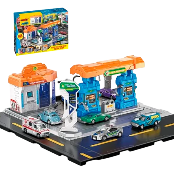 Комплект машин Essa Toys Полицейский участок с диспетчерской SK-6601  / / Разноцветный Разноцветный photo 1