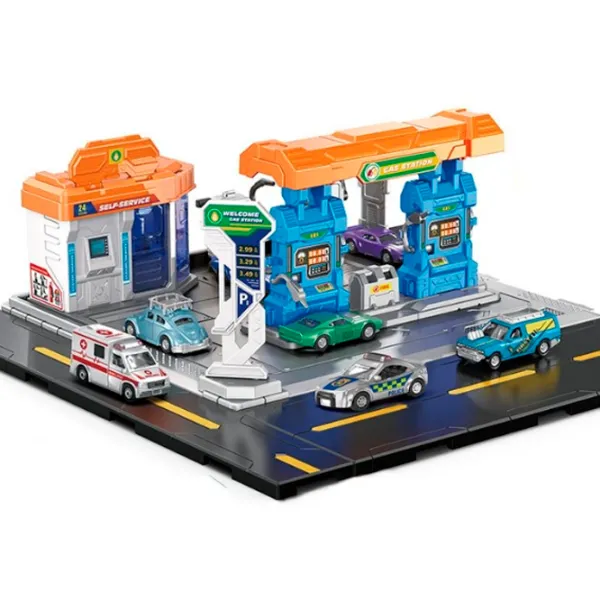 Комплект машин Essa Toys Полицейский участок с диспетчерской SK-6601  / / Разноцветный Разноцветный photo 2