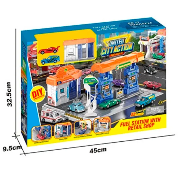 Комплект машин Essa Toys Полицейский участок с диспетчерской SK-6601  / / Разноцветный Разноцветный photo 3