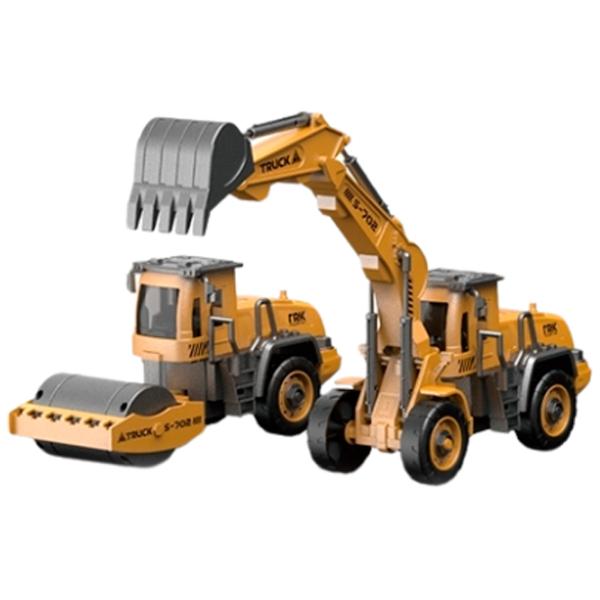 Комплект машин Essa Toys Строительная техника YW9101C  / / Черный Желтый photo 5