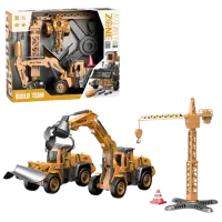 Set de mașini Essa Toys YW9101B   / / Black Yellow