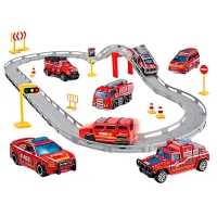 Set de mașini Essa Toys Pompierii MH-147 / / Multicolor Multicolor photo 2