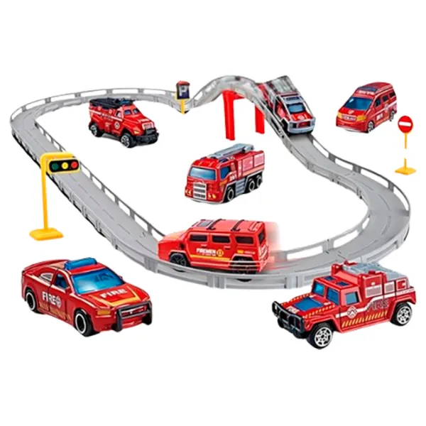 Set de mașini Essa Toys Pompierii MH-147  / / Multicolor Multicolor photo 3