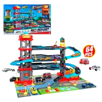 Set de mașini Essa Toys Parcare urbană MH-627  / / Multicolor Multicolor