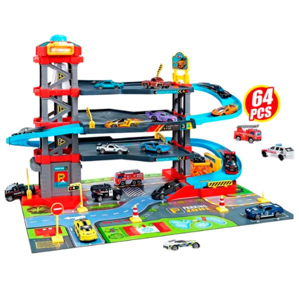 Set de mașini Essa Toys Parcare urbană MH-627  / / Multicolor Multicolor photo 2