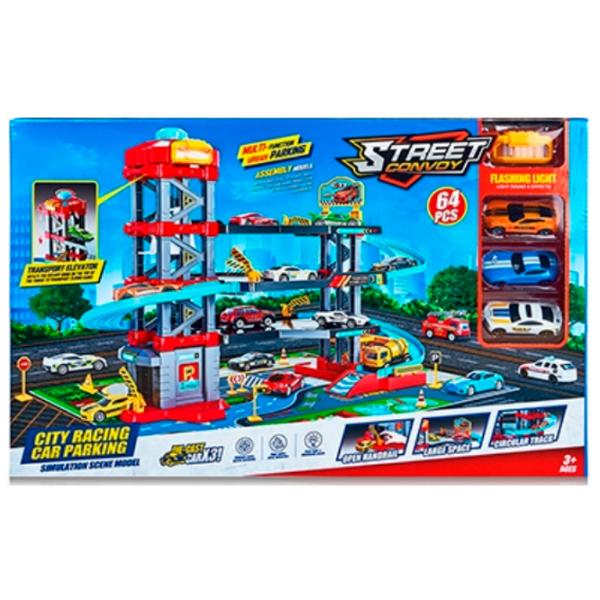 Set de mașini Essa Toys Parcare urbană MH-627  / / Multicolor Multicolor photo 3
