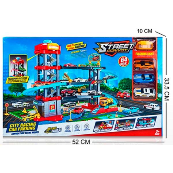 Set de mașini Essa Toys Parcare urbană MH-627  / / Multicolor Multicolor photo 5