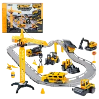 Set de mașini Essa Toys Constructorii MH-145  / / Black Yellow