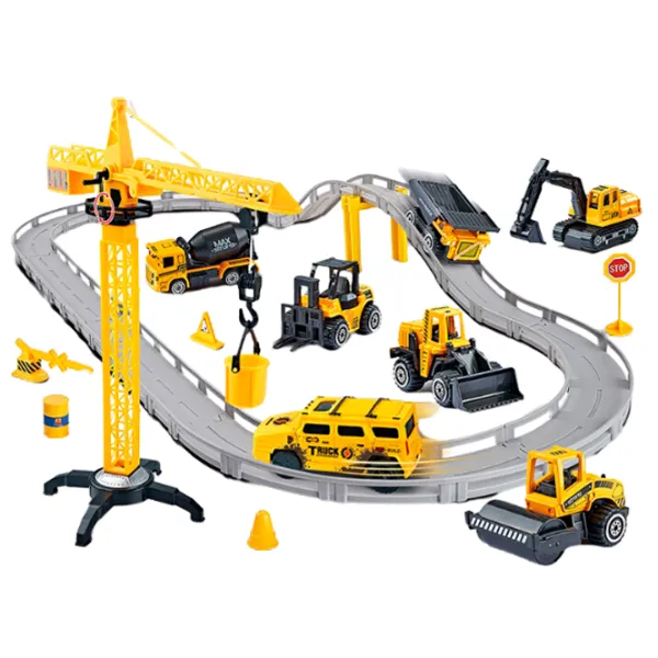 Set de mașini Essa Toys Constructorii MH-145  / / Black Yellow photo 2