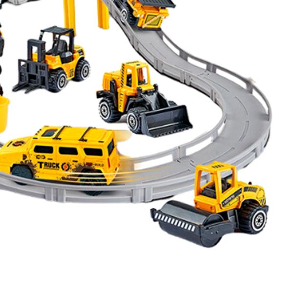 Set de mașini Essa Toys Constructorii MH-145  / / Black Yellow photo 4
