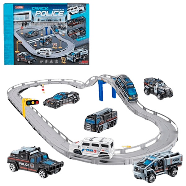 Set de mașini Essa Toys Poliția MH-146  / / Multicolor Multicolor photo 1