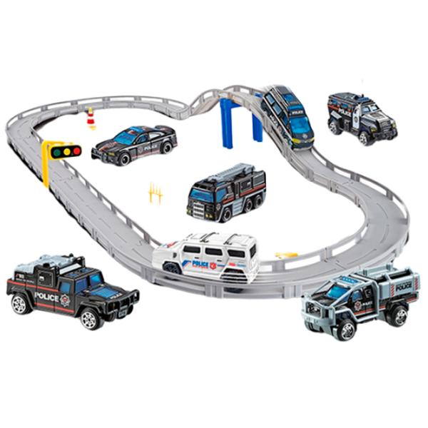 Set de mașini Essa Toys Poliția MH-146  / / Multicolor Multicolor photo 2