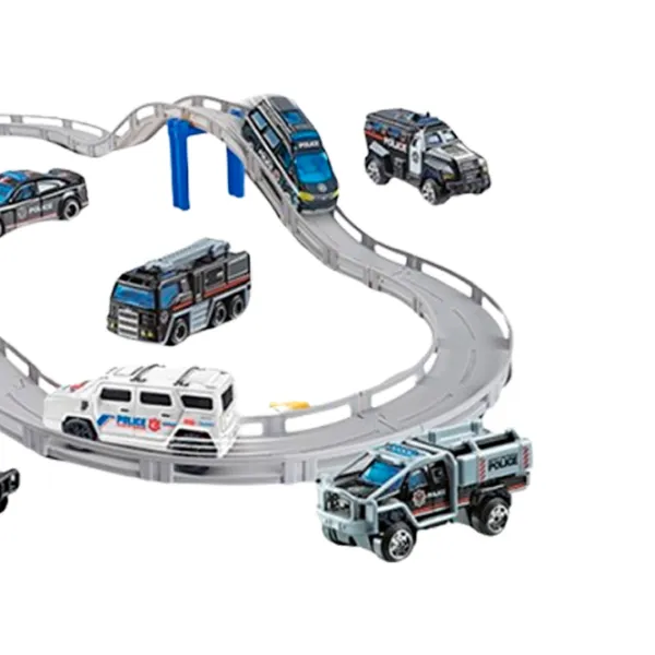 Set de mașini Essa Toys Poliția MH-146  / / Multicolor Multicolor photo 3