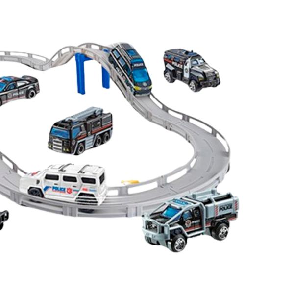 Set de mașini Essa Toys Poliția MH-146  / / Multicolor Multicolor photo 3