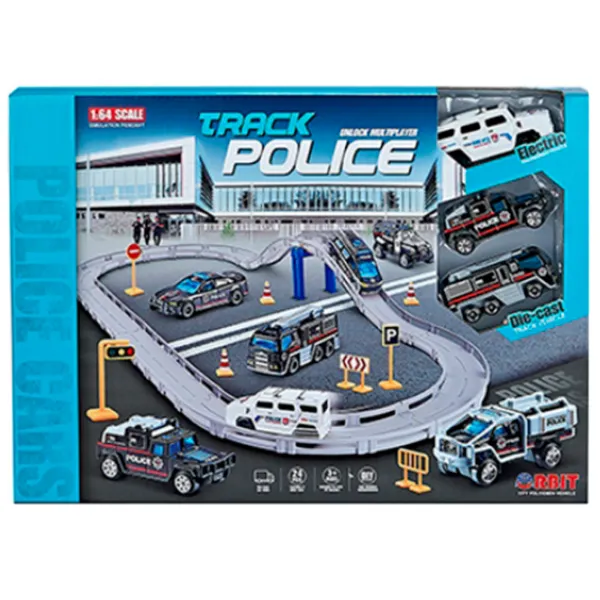 Set de mașini Essa Toys Poliția MH-146  / / Multicolor Multicolor photo 4
