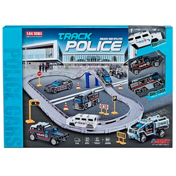 Set de mașini Essa Toys Poliția MH-146  / / Multicolor Multicolor photo 4