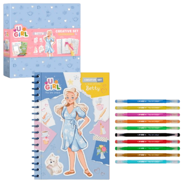 Set de creație DoDo ArtDeco Betty 300952 6+ / Multicolor Multicolor photo 1
