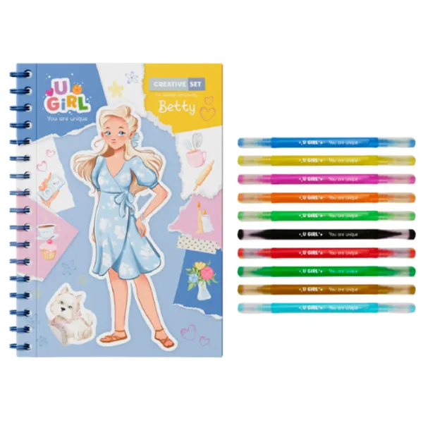Set de creație DoDo ArtDeco Betty 300952 6+ / Multicolor Multicolor photo 2