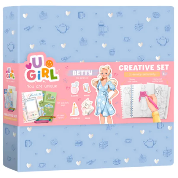 Set de creație DoDo ArtDeco Betty 300952 6+ / Multicolor Multicolor photo 3
