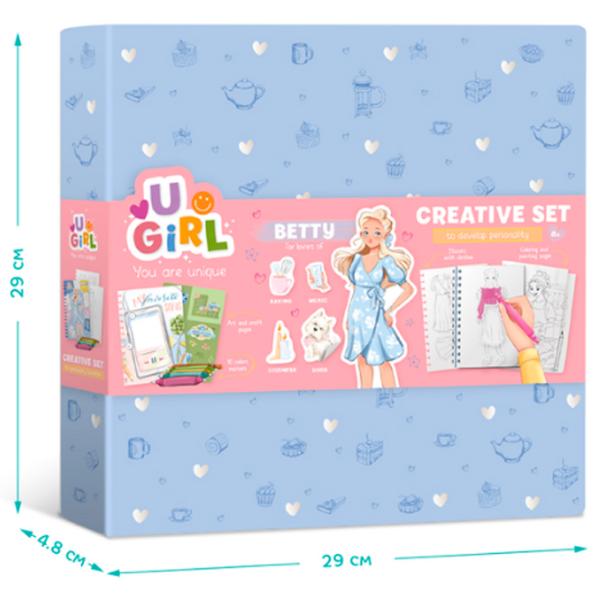 Set de creație DoDo ArtDeco Betty 300952 6+ / Multicolor Multicolor photo 5