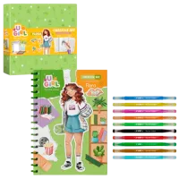 Set de creație DoDo ArtDeco FLORA 300952 6+ / Multicolor Multicolor