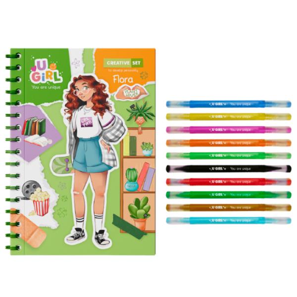 Set de creație DoDo ArtDeco FLORA 300952 6+ / Multicolor Multicolor photo 2