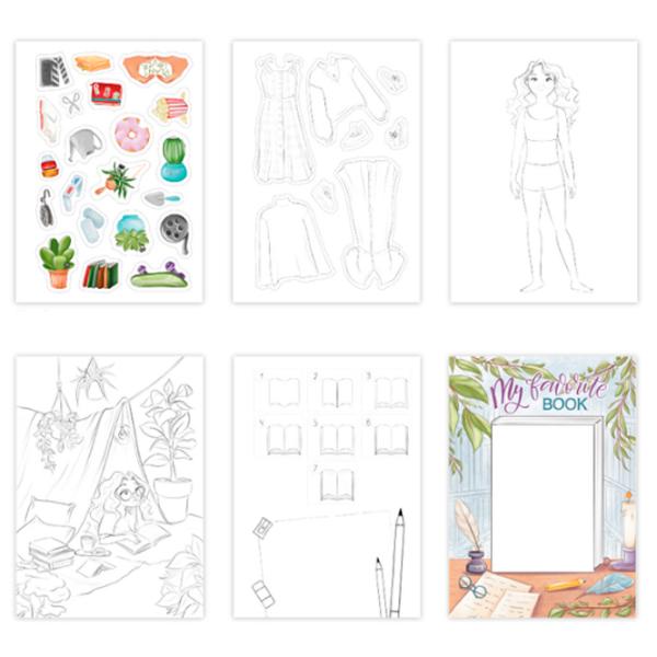 Set de creație DoDo ArtDeco FLORA 300952 6+ / Multicolor Multicolor photo 4