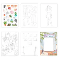 Set de creație DoDo ArtDeco FLORA 300952 6+ / Multicolor Multicolor photo 4