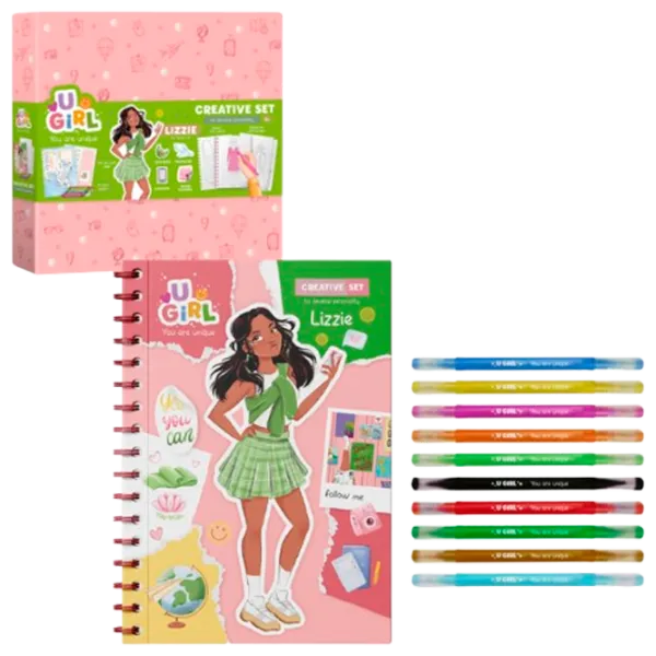Set de creație DoDo ArtDeco Lizzie 300952 6+ / Multicolor Multicolor photo 1