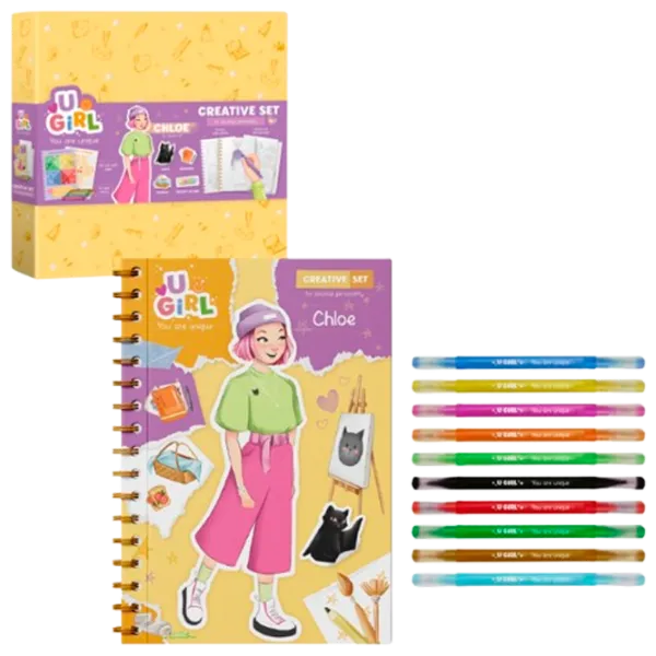 Set de creație DoDo ArtDeco Chloe 300952 6+ / Multicolor Multicolor photo 1