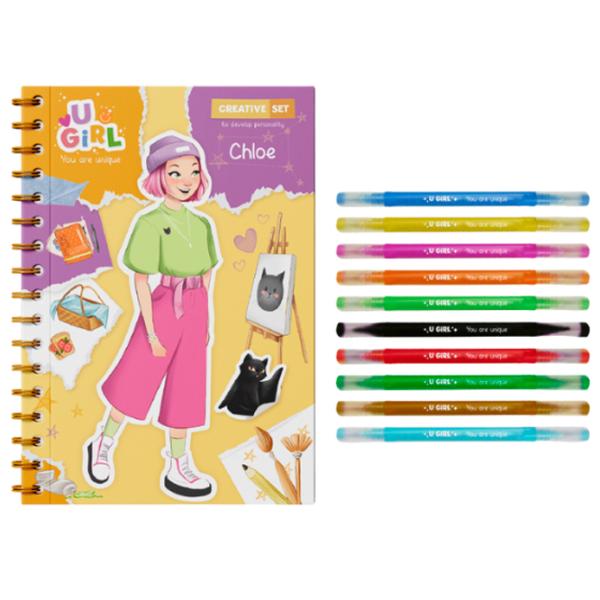 Set de creație DoDo ArtDeco Chloe 300952 6+ / Multicolor Multicolor photo 2