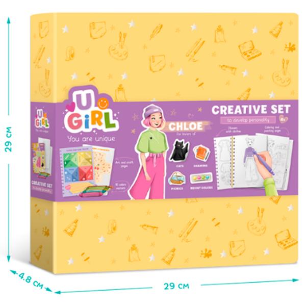 Set de creație DoDo ArtDeco Chloe 300952 6+ / Multicolor Multicolor photo 5