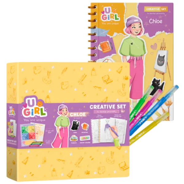 Set de creație DoDo ArtDeco Chloe 300952 6+ / Multicolor Multicolor photo 6