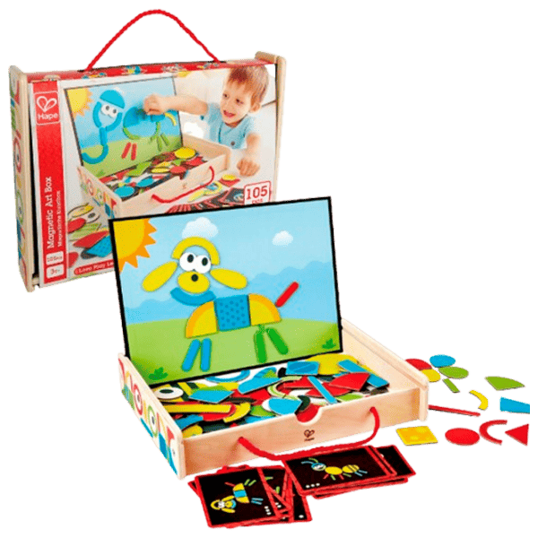Креативный набор Hape String Art Чемодан с магнитами E1631 3+ / Разноцветный Разноцветный photo 1