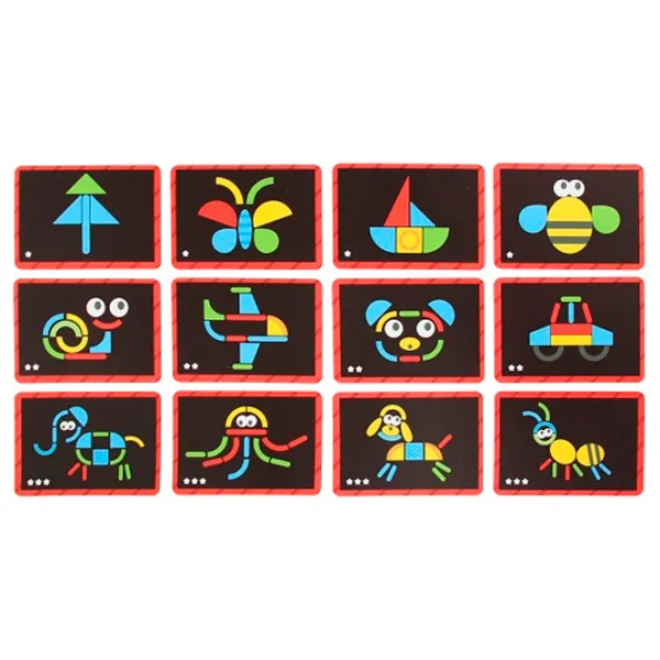 Креативный набор Hape String Art Чемодан с магнитами E1631 3+ / Разноцветный Разноцветный photo 4