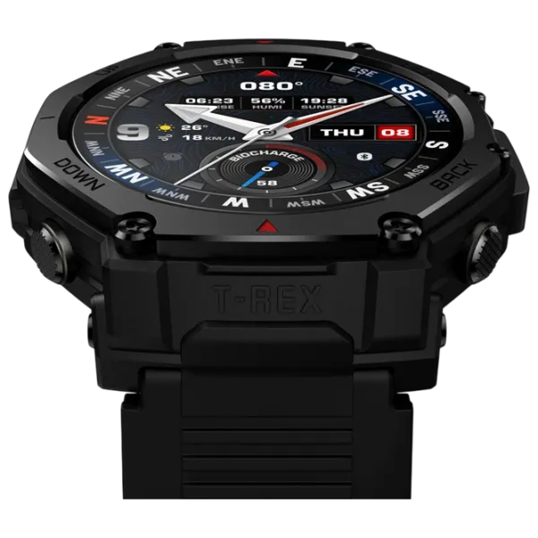 Ceas inteligent Amazfit T-Rex 3 Pro  1.5" / 48 mm / Black - Black / W2443EU1N photo 9