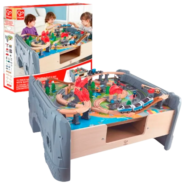 Интерактивная игрушка Hape Железная дорога E3766  3+ / Разноцветный Разноцветный photo 1