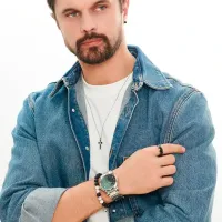 Ceas de mână unisex Mathey-Tissot H611251MAN Cuarț / 38 mm photo 3