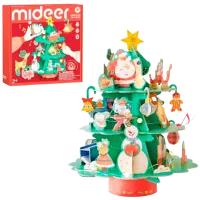 Puzzle 3D Mideer Atelierul lui Moș Crăciun 3+/ Numărul de piese: 11