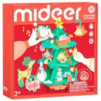 Пазл 3D Mideer Мастерская Деда Мороза 3+/ Количество деталей: 11 photo 3
