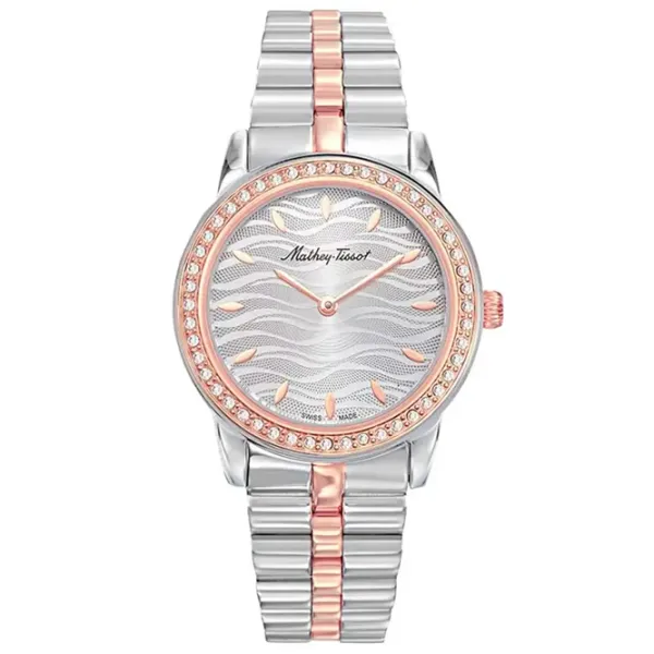 Ceas de mână pentru femei Mathey-Tissot D10860BQS Cuarț / 34 mm photo 1