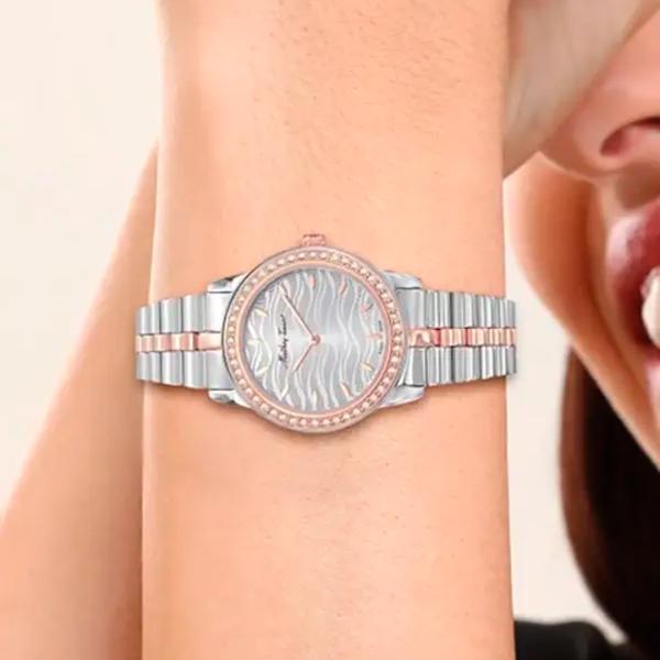 Ceas de mână pentru femei Mathey-Tissot D10860BQS Cuarț / 34 mm photo 4