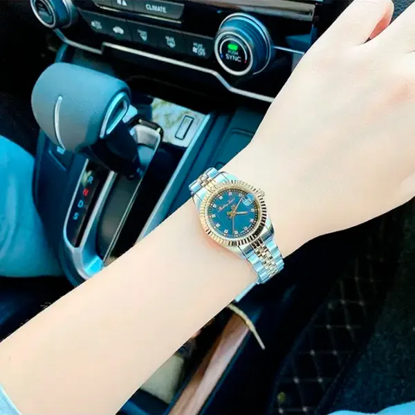 Ceas de mână pentru femei Mathey-Tissot D810BN Cuarț / 32 mm photo 2
