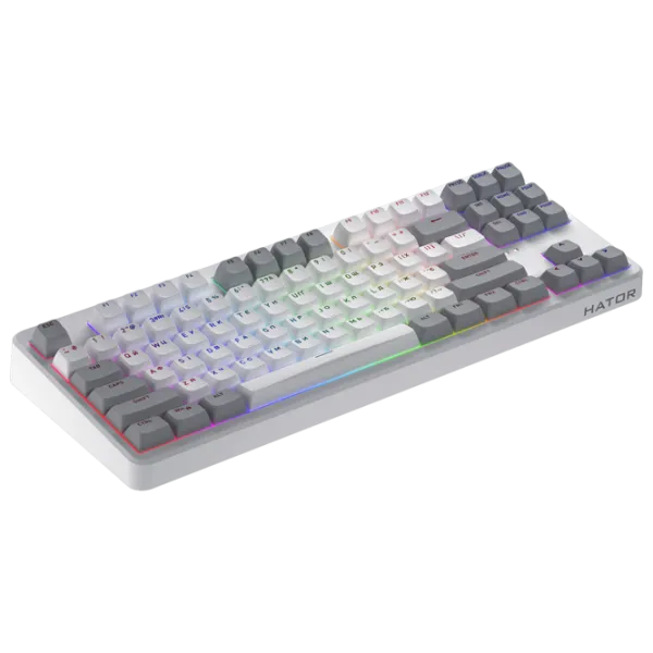 Tastatură Hator Rockfall 3 Mecha TKL Fără fir / White photo 2